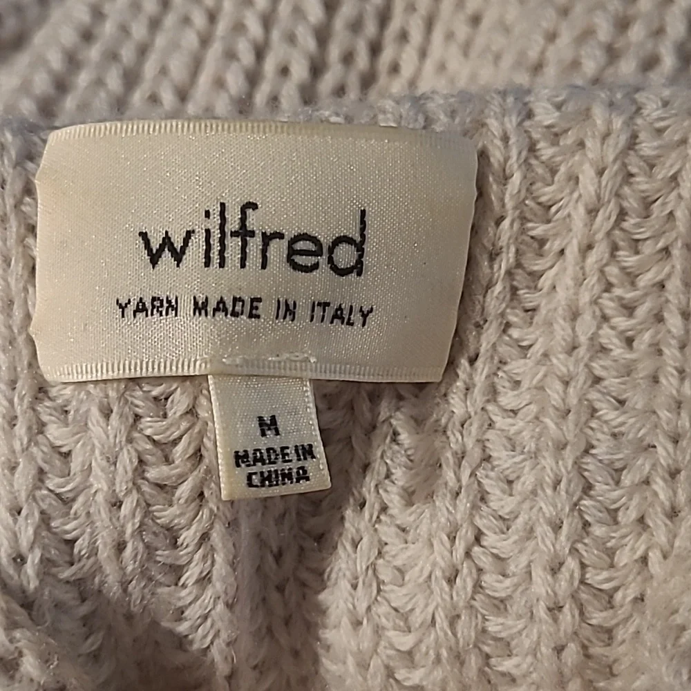 Aritzia Sleeveless Turtleneck Knit Sweater Vest in Light Gray - Picture 6 of 6